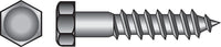 Hillman 1/4 in. X 4 in. L Hex Hot Dipped Galvanized Steel Lag Screw 100 pk