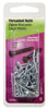 Hillman 1-3/4 in. L Threaded Brite Steel Nail Spiral Shank Flat (Pack of 6)