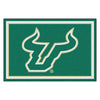 University of South Florida 5ft. x 8 ft. Plush Area Rug