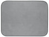 iDesign InterDry 24 in. L X 18 in. W Pewter Microfiber Polyester Bath Mat