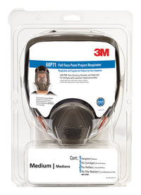 3M P95 Paint Project Full Face Respirator Black M 1 pk