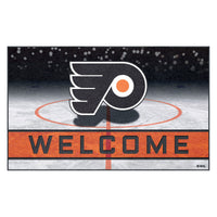 NHL - Philadelphia Flyers Rubber Door Mat - 18in. x 30in.