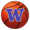 University of Washington Basketball Rug - 27in. Diameter