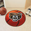 Oakland University Basketball Rug - 27in. Diameter