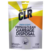 CLR Clean Fresh Scent Garbage Disposal Cleaner Pods for Indoor Use (Pack of 6)