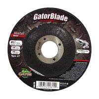 Gator 4-1/2 in. D X 7/8 in. in. Metal Grinding Wheel