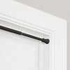 Kenney Manufacturing Company Kn723 5/8 X 48 Black Twist & Fit Adjustable No Tools Decorative Window Tension Curtain Rod