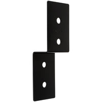 1219BC 2" x 3" x 9-1/2" Indio Joist Tie - Black