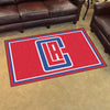 NBA - Los Angeles Clippers 4ft. x 6ft. Plush Area Rug