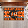 NFL - Cincinnati Bengals Holiday Sweater Rug - 19in. x 30in.