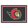 NHL - Ottawa Senators 5ft. x 8 ft. Plush Area Rug