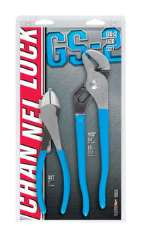 Channellock 2 pc Carbon Steel Pliers Set