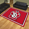 University of South Dakota 8ft. x 10 ft. Plush Area Rug