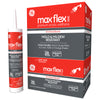 General Electric Max Flex White Siliconized Low VOC Acrylic Caulk 10.1 oz. (Pack of 12)