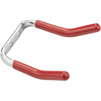 V2159 2-3/4" Double Hook 2/pk - Red Vinyl