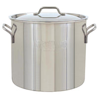 Bayou Classic Stainless Steel Grill Stockpot 20 qt 11.7 in. L X 11.7 in. W 1 pc