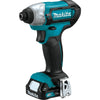 Makita 12V MAX CXT 1/4 in. Cordless Brushed Impact Driver Kit (Battery & Charger)