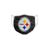 FOCO Household Multi-Purpose Pittsburgh Steelers Face Mask Multicolored 1 pk