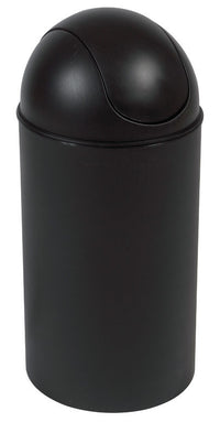 Umbra 10 gal. Black Grand Wastebasket (Pack of 3)