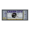 NFL - Baltimore Ravens Ticket Runner Rug - 30in. x 72in.