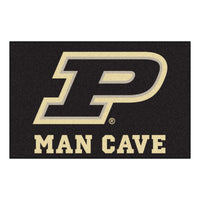 Purdue University Man Cave Rug - 19in. x 30in.