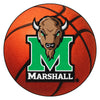 Marshall University Basketball Rug - 27in. Diameter