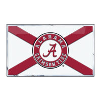 University of Alabama State Flag Aluminum Emblem