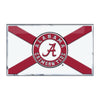 University of Alabama State Flag Aluminum Emblem