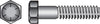 Hillman 5/16 in. D X 1-1/4 in. L Heat Treated Steel Hex Head Cap Screw 100 pk