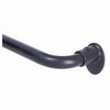 Kenney Sun Zero Black Room Darkening Curtain Rod 28 in. L X 48 in. L