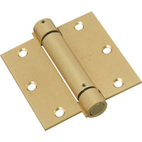 V520 3-1/2â€ Spring Hinge 1/pk - Polished Brass