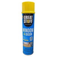 Great Stuff Window & Door Yellow Polyurethane Insulating Foam Sealant 20 oz