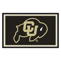 University of Colorado 4ft. x 6ft. Plush Area Rug