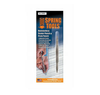 Spring Tools Carbon Steel Hammerless Center Punch and Prick Punch 1 pc.