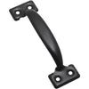 National Hardware 5-3/4 in. L Black Steel Door Pull