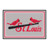 MLB - St. Louis Cardinals  Retro Collection 4ft. x 6ft. Plush Area Rug - (1930)