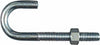 National Hardware Zinc-Plated Silver Steel 3-3/4 in. L J-Bolt 225 lb 1 pk