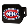 NHL - Montreal Canadiens Black Metal Hitch Cover - 3D Color Emblem