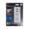 Jasco White Plastic Wall Mount Residential 2-Ports Outlet & USB Charger