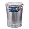 Behrens 31 gal. Galvanized Steel Garbage Can Lid Included Animal Proof/Animal Resistant (Pack of 6)