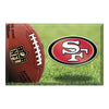 NFL - San Francisco 49ers Camo Rubber Scraper Door Mat