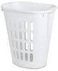 Sterilite 12568006 21" X 14-3/8" X 21-7/8" White Plastic Open Laundry Hamper (Pack of 6)