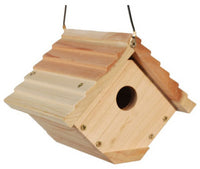 Audubon Wild Bird Wood Traditional Wren Bird House Bird Feeder