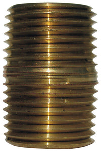 JMF Company 3/4 in. MPT Brass Close Nipple