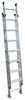 Werner 16 ft. H Aluminum Extension Ladder Type I 250 lb. capacity