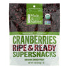 Made In Nature Cranberries Organic Dried Fruit  - Case of 6 - 5 OZ