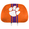 Clemson University Printed Headrest Cover