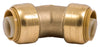 SharkBite Push to Connect 3/4 in. 3/4 in. D Brass 45 Degree Elbow