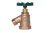 Arrowhead Brass 1 in. FIP X 3/4 in. Hose Anti-Siphon Brass Garden Valve