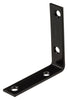 National Hardware 3 in. H X 0.75 in. W X 0.011 in. D Black Steel Inside Corner Brace